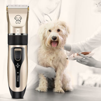 Professional Dog and Cat Hair Clipper - Pet Grooming Shaver with Ceramic Blade