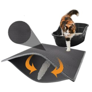 Honeycomb Cat Litter Mat – Waterproof and Urine-Proof Pet Supplies